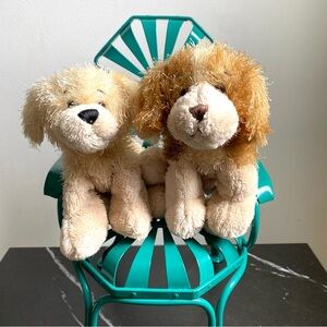 Ganz Webkinz Golden Retriever and Cocker Spaniel - Preowned